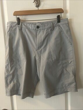 adidas Light Gray Cargo Shorts